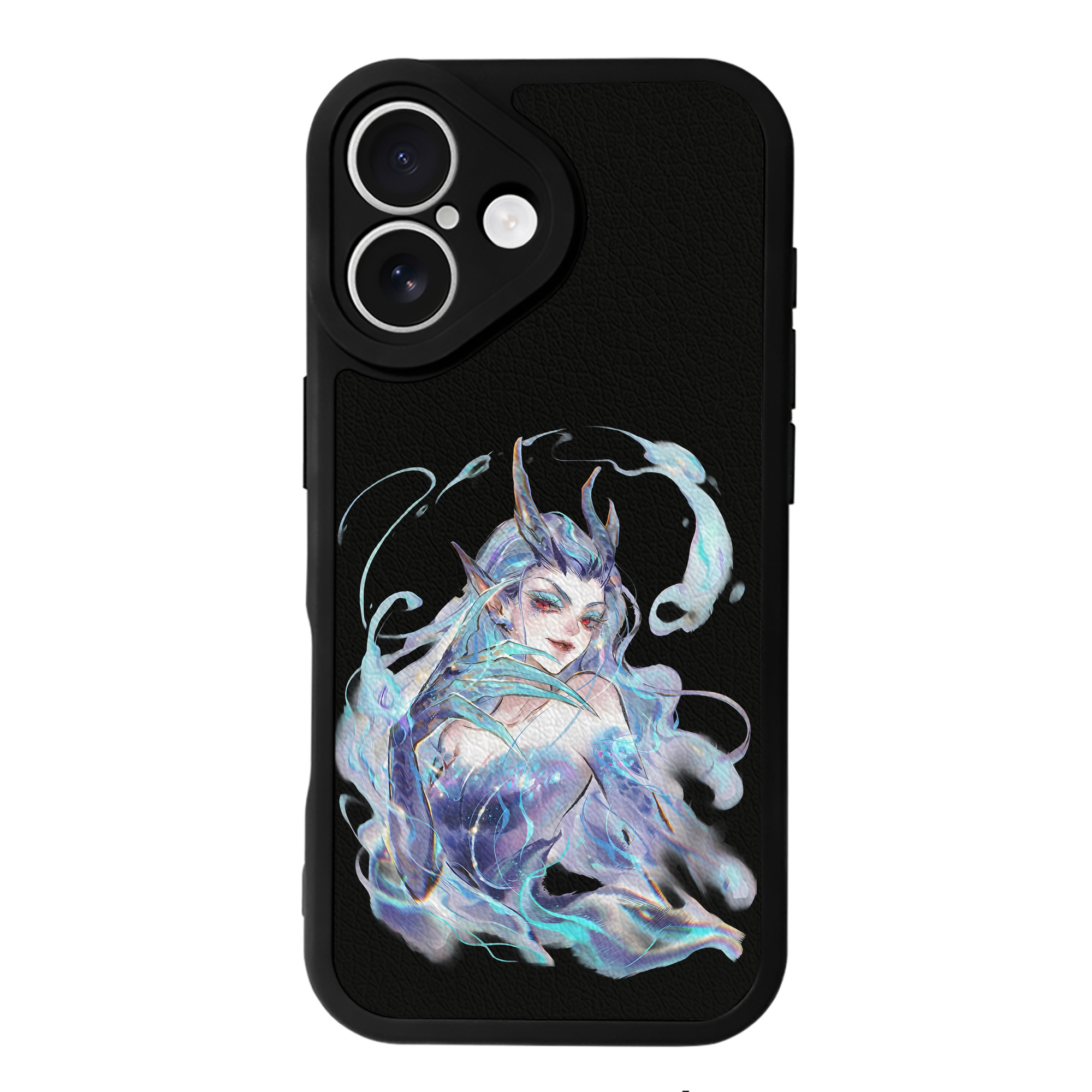 （画像用） Ne Zha 2 ナタ 魔童の大暴れ 【iPhone 16シリーズ対応】シリコンスマホケース（レザー調） 材質：シリコン